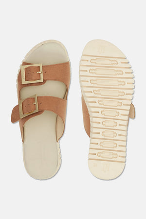 Tulip Platform Sandal - Nougat