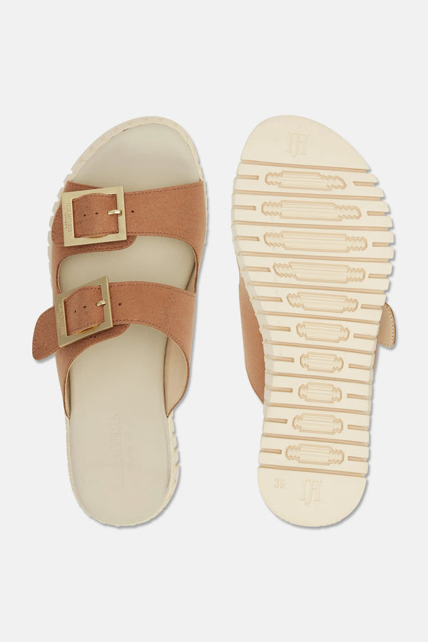 Tulip Platform Sandal - Nougat