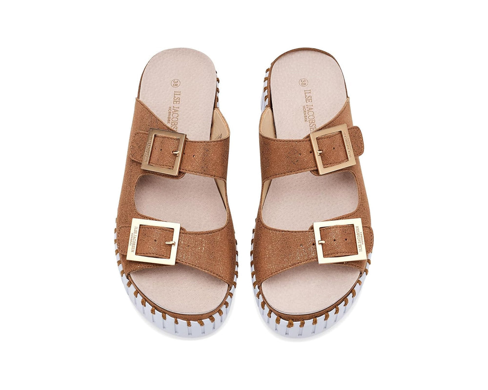 Tulip Platform Sandal - Nougat