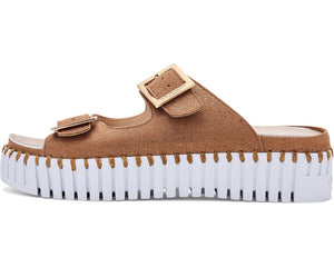 Tulip Platform Sandal - Nougat