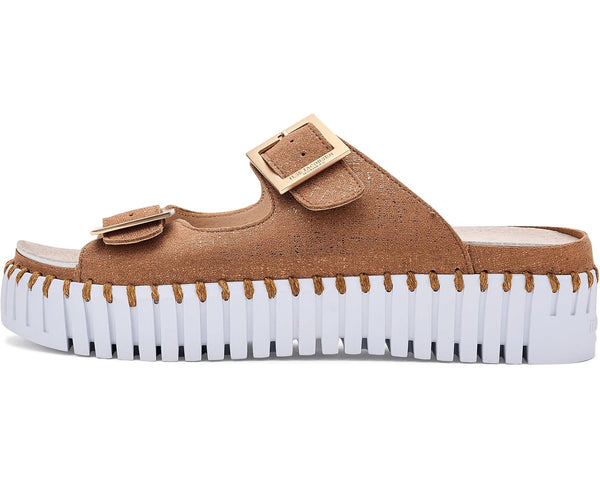 Tulip Platform Sandal - Nougat