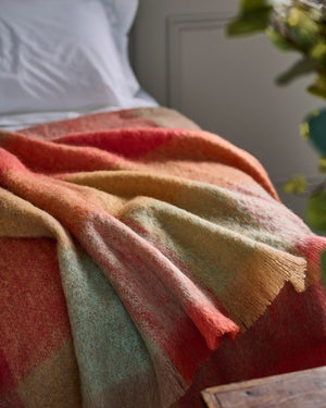300th Miners Mohair Throw