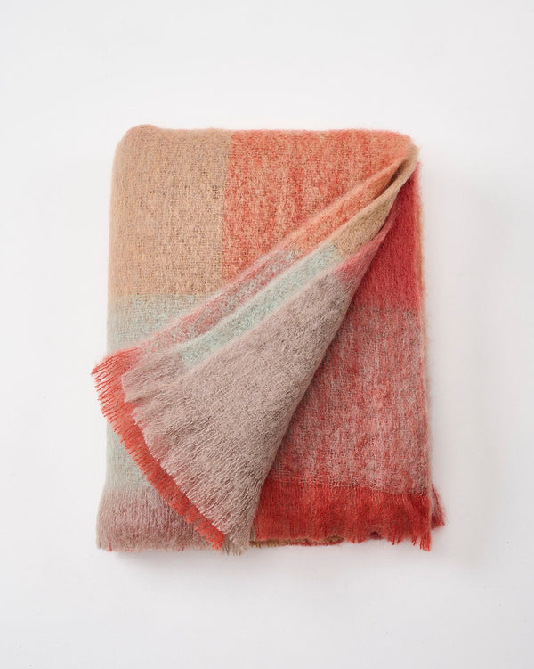 300th Miners Mohair Throw