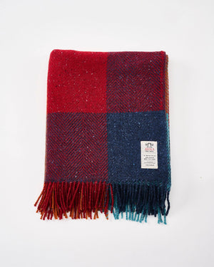 Mohair Tweed Throw - Harriet