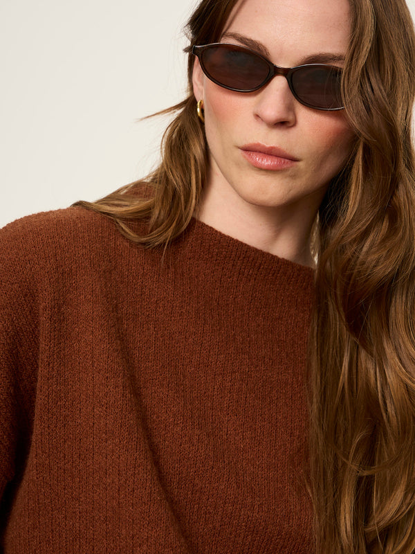 Ribbed Doman Sweater
