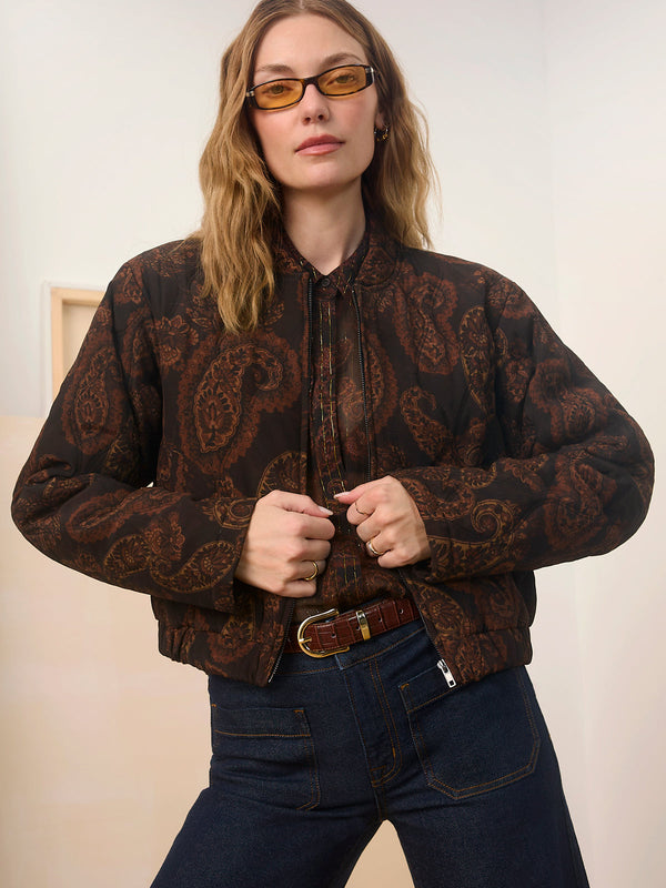 Empress Quilted Bomber Jacket