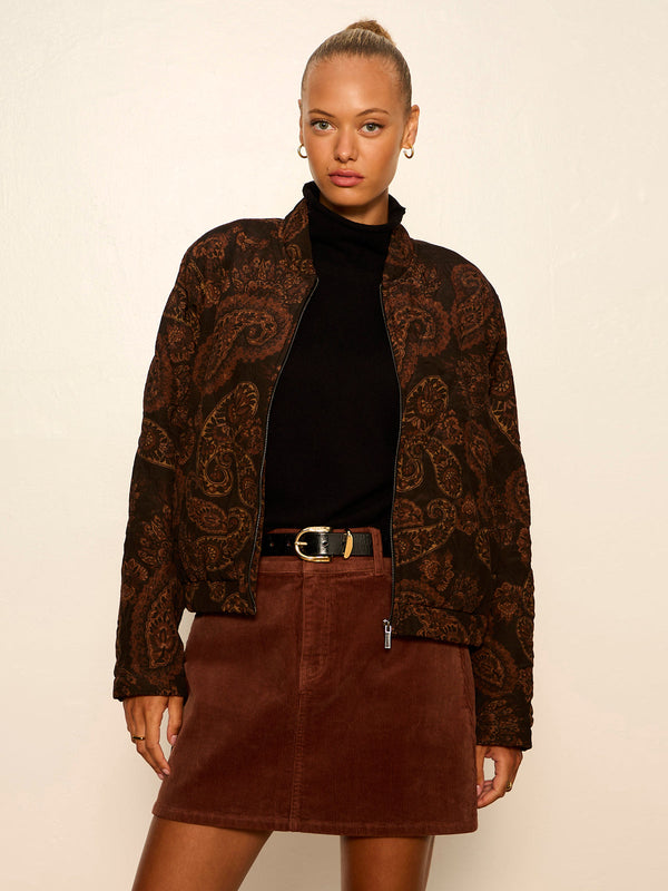 Empress Quilted Bomber Jacket
