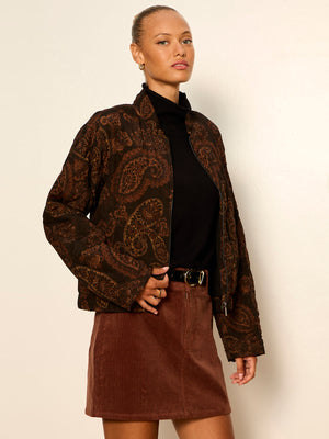 Empress Quilted Bomber Jacket