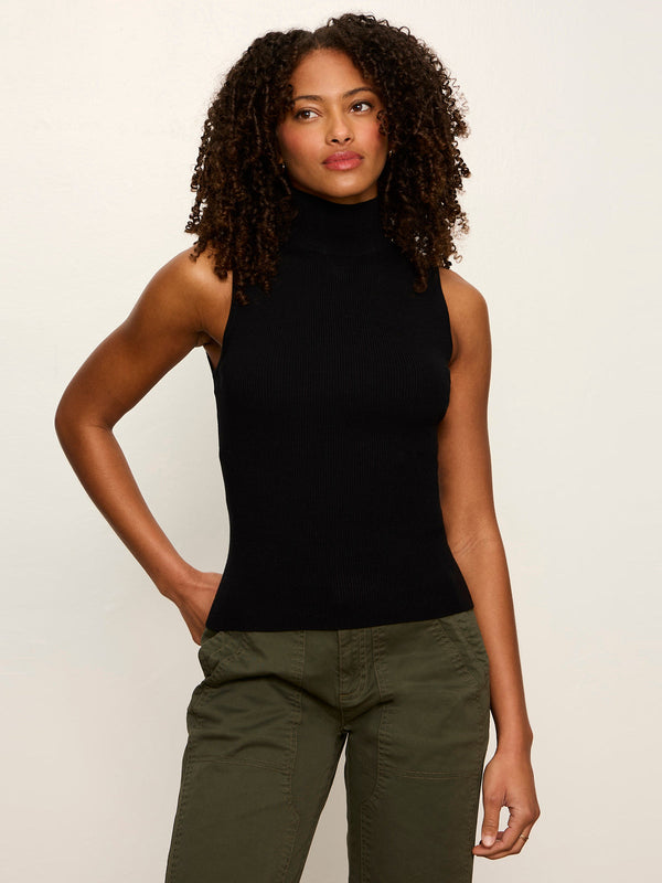 Nova Mock Neck Sweater Shell