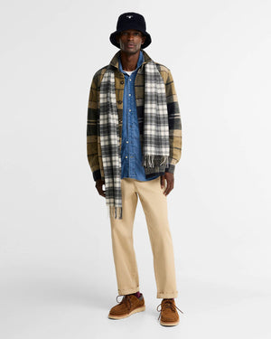 Barbour Woodlane Brushed Check Overshirt - Birchwood Dress Tartan