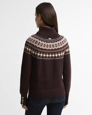 Barbour Darwen Fair Isle Rollneck Jumper