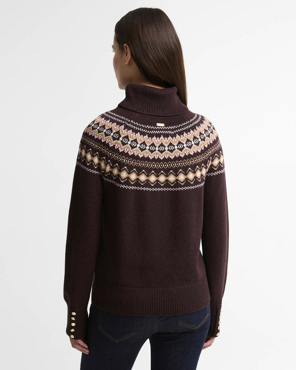 Barbour Darwen Fair Isle Rollneck Jumper