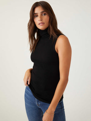 Sleeveless Turleneck