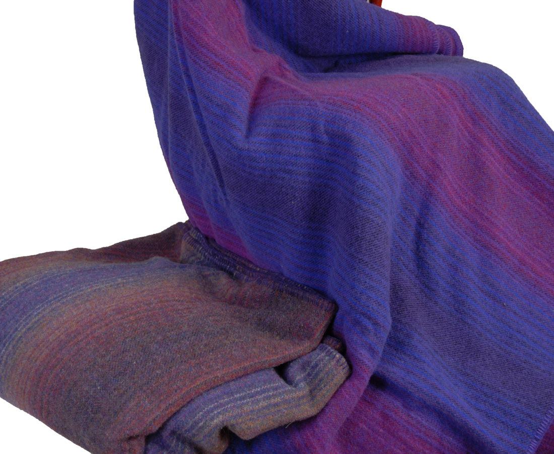 Kerry Blanket Queen 90" x 100" - Violet