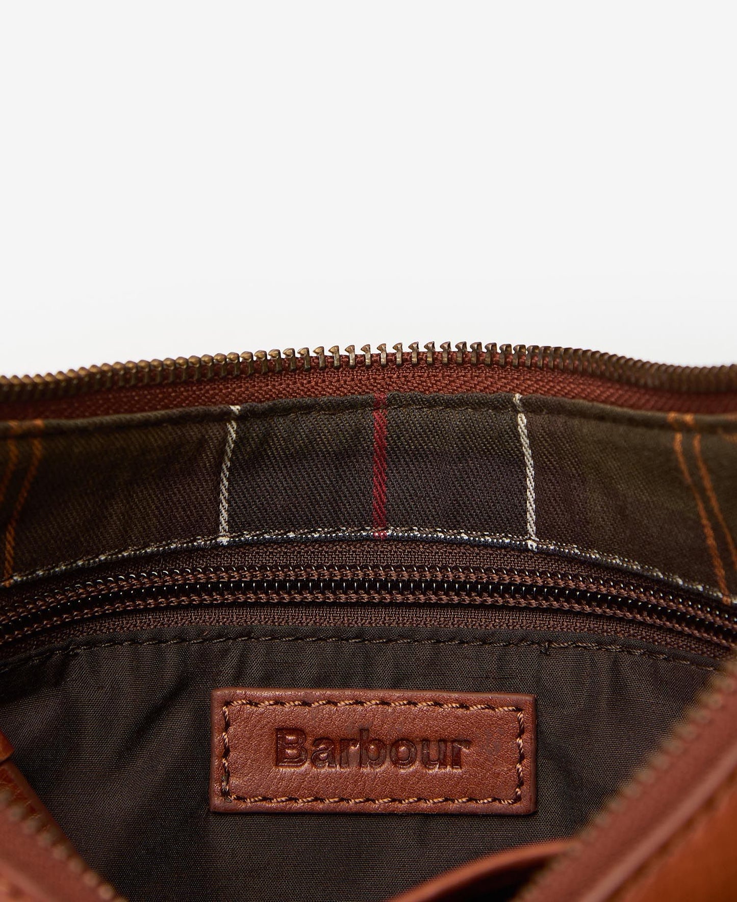 Barbour Laire Leather Sling Bag - Brown