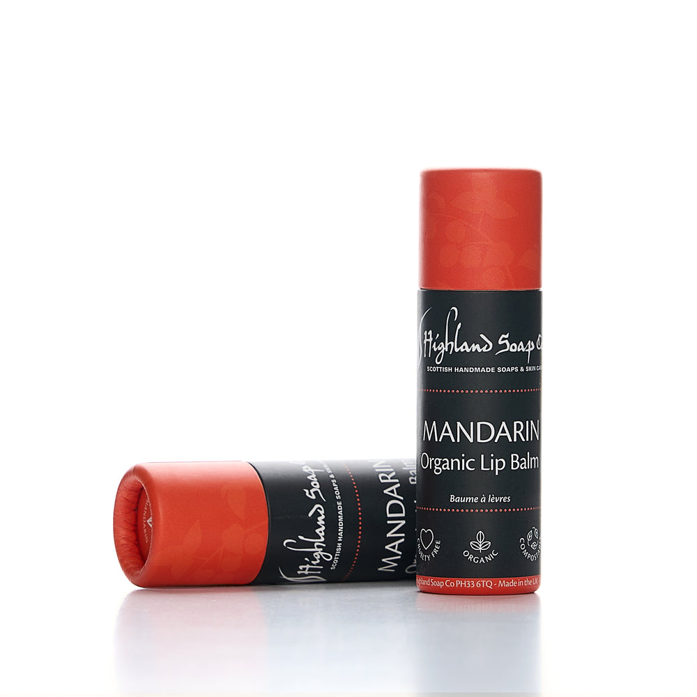 Mandarin Organic Lip Balm 12ml