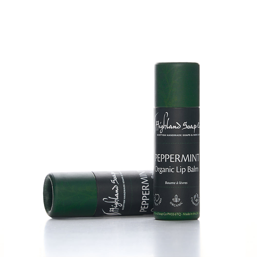 Peppermint Organic Lip Balm 12ml