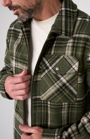 Flap Pocket Zip Jacket