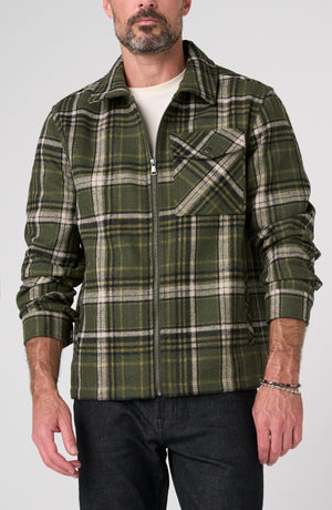 Flap Pocket Zip Jacket