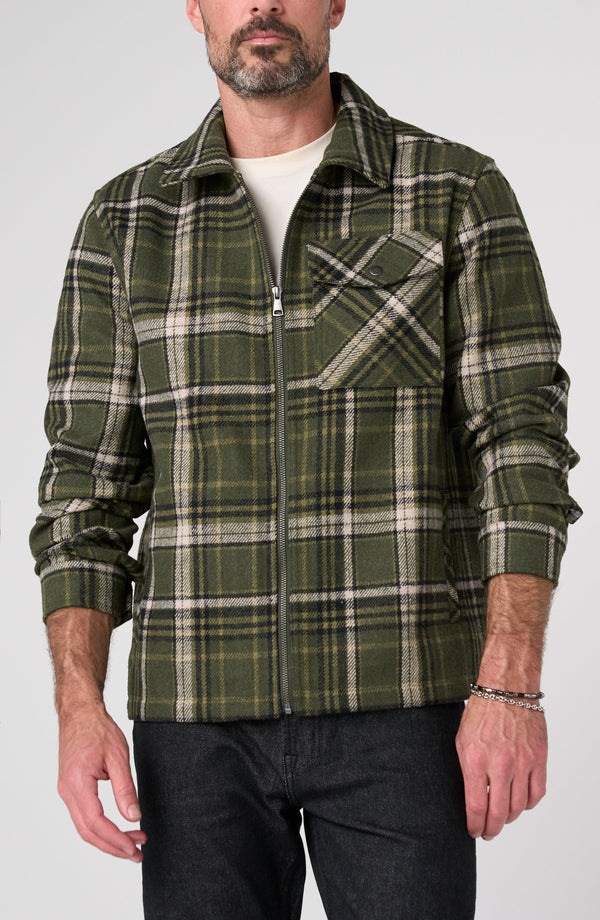 Flap Pocket Zip Jacket
