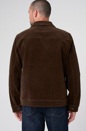 2-Way Zip Corduroy Jacket