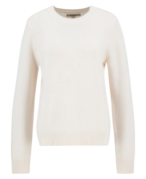 Barbour Woodhouse Knitted Jumper - Ecru