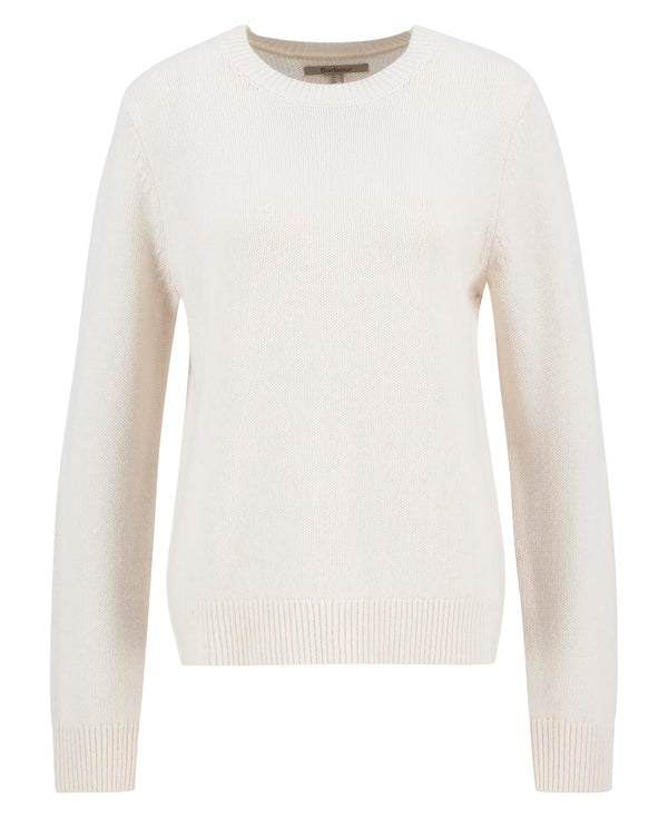 Barbour Woodhouse Knitted Jumper - Ecru