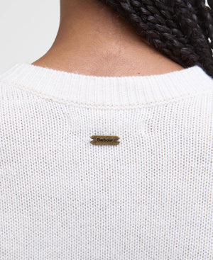 Barbour Woodhouse Knitted Jumper - Ecru