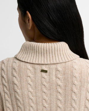 Barbour Ambleside Cable Knit Rollneck Jumper