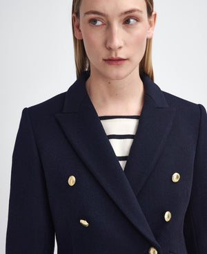 Barbour Darly Military Blazer - Navy FINAL SALE