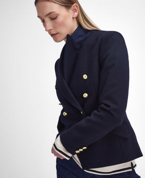 Barbour Darly Military Blazer - Navy FINAL SALE