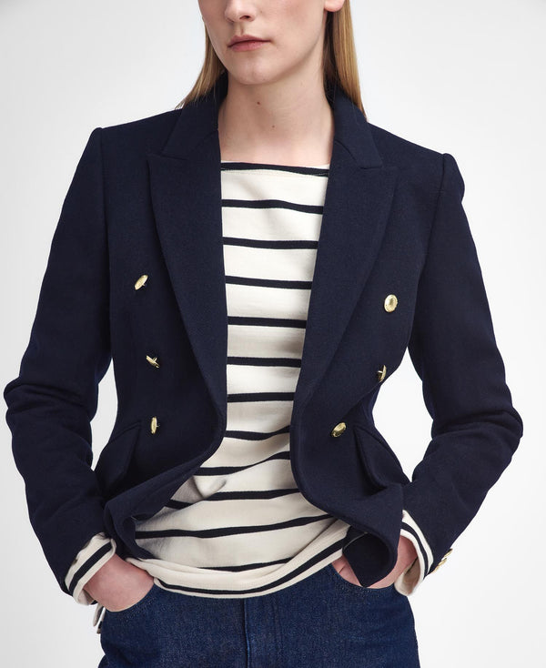 Barbour Darly Military Blazer - Navy FINAL SALE