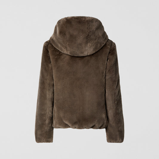 Laila Faux Fur Reversible Jacket