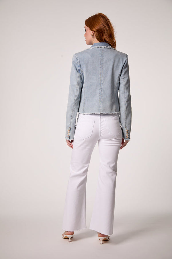 Logan Frayed Blazer
