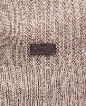 Barbour Nelson Quarter Zip - Oatmeal