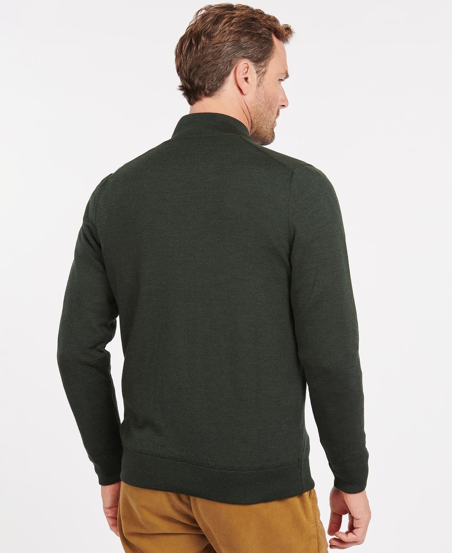 Barbour Gamlin Half Zip Pullover - Olive