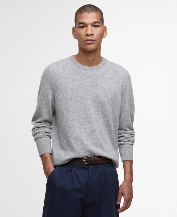Barbour Waterbury Crew Neck Sweater - Mist