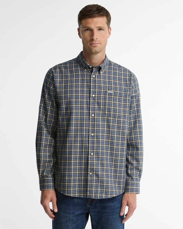 Barbour Dishford Thermo Weave Regular Fit Checked Shirt