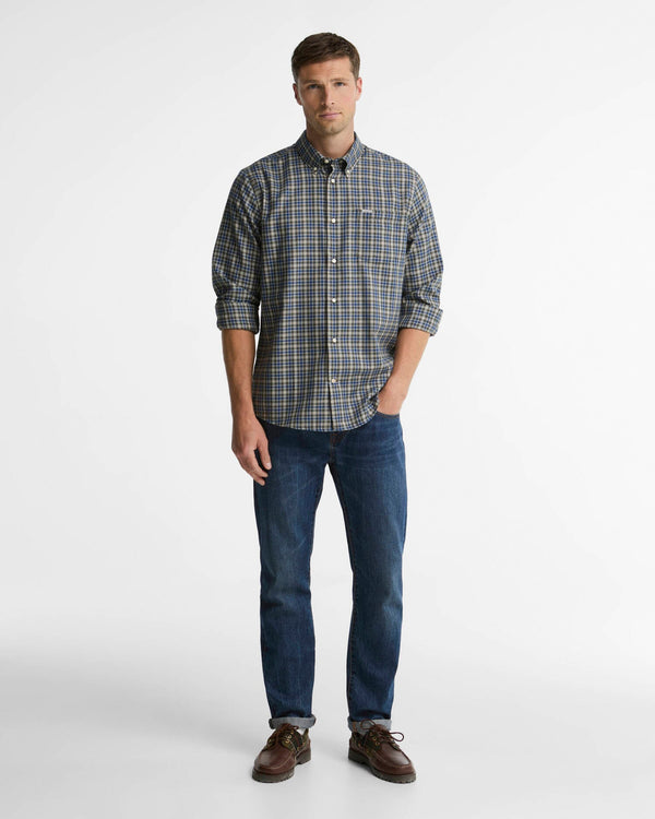 Barbour Dishford Thermo Weave Regular Fit Checked Shirt