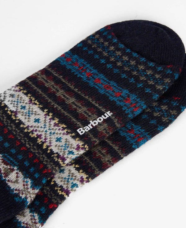 Barbour Boyd Socks - Navy Mix
