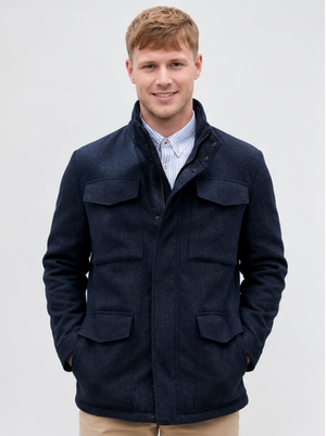 Mizen Head Tweed Coat