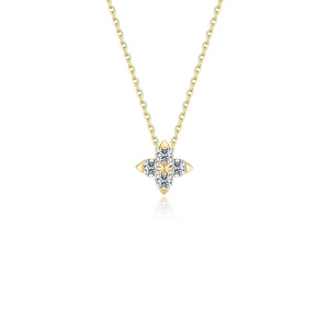 Trillium Superbloom Necklace 18" - Gold