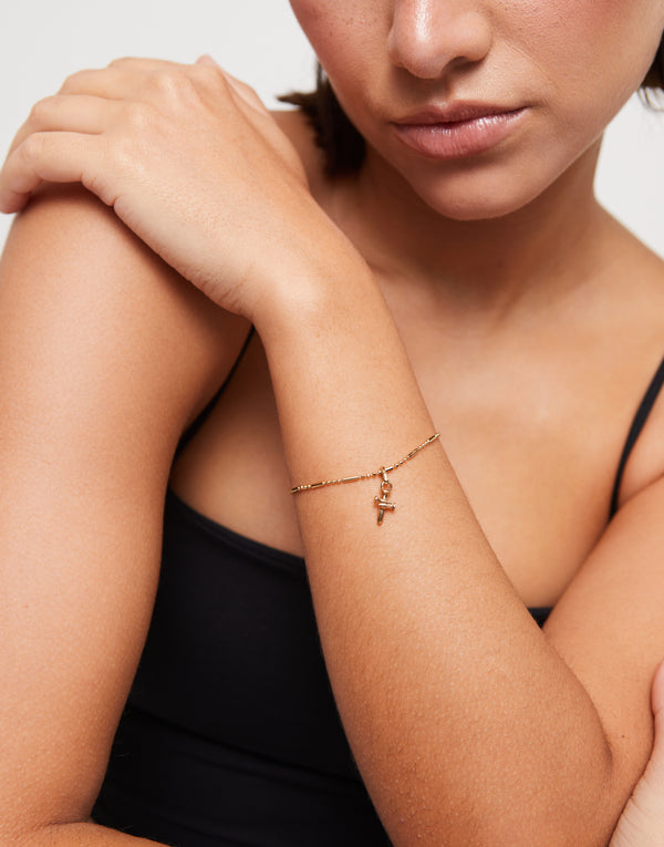 Hatze Uno Thin Bracelet - Gold