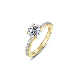 Angel Diamond Ring - Gold