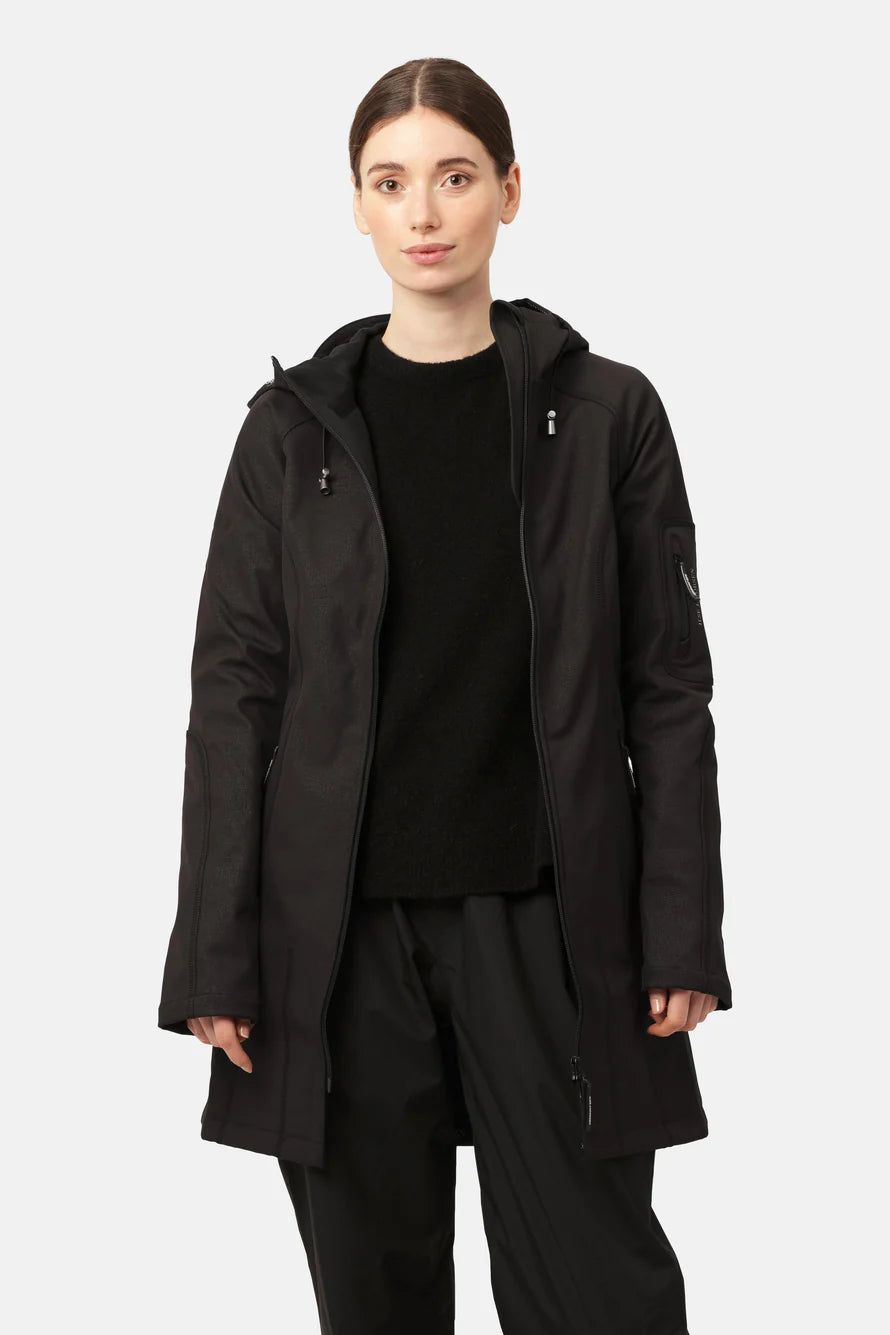 Ilse Jacobsen Raincoat 37 - 001 Black