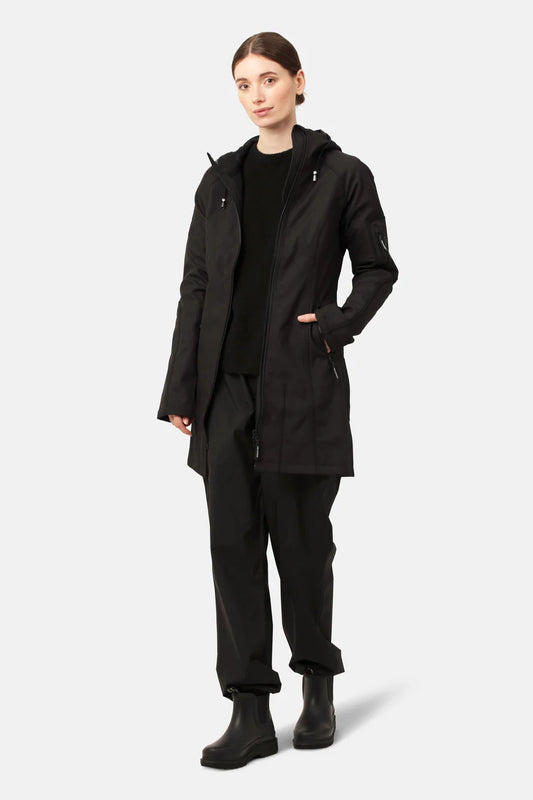 Ilse Jacobsen Raincoat 37 - 001 Black