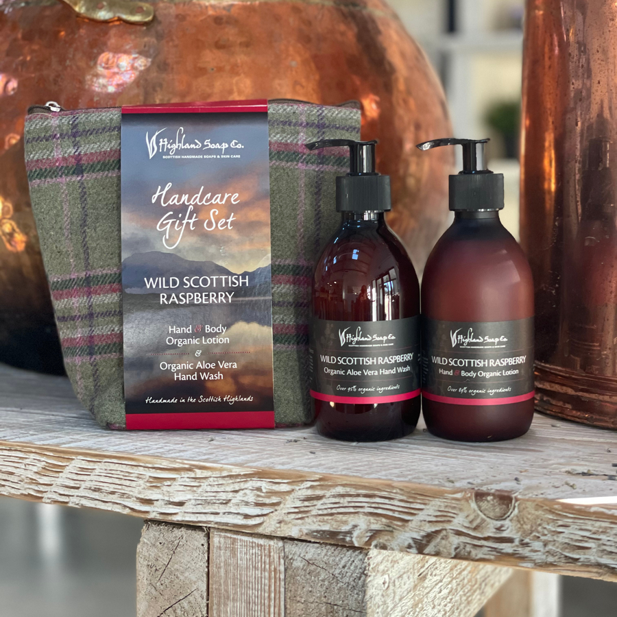 Wild Scottish Raspberry Hand Care Gift Set