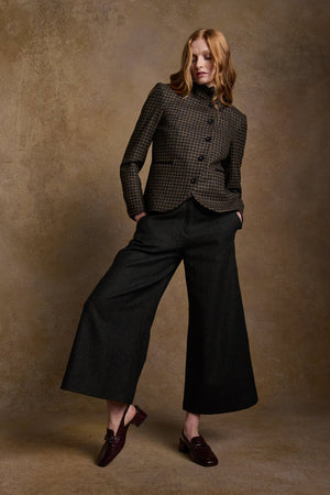 Sasha Tweed Jacket - Earth Check