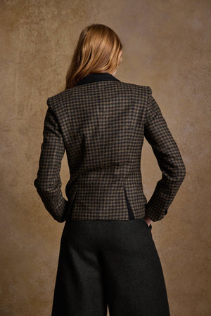 Sasha Tweed Jacket - Earth Check