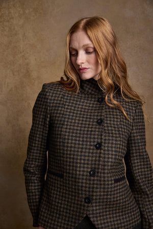 Sasha Tweed Jacket - Earth Check